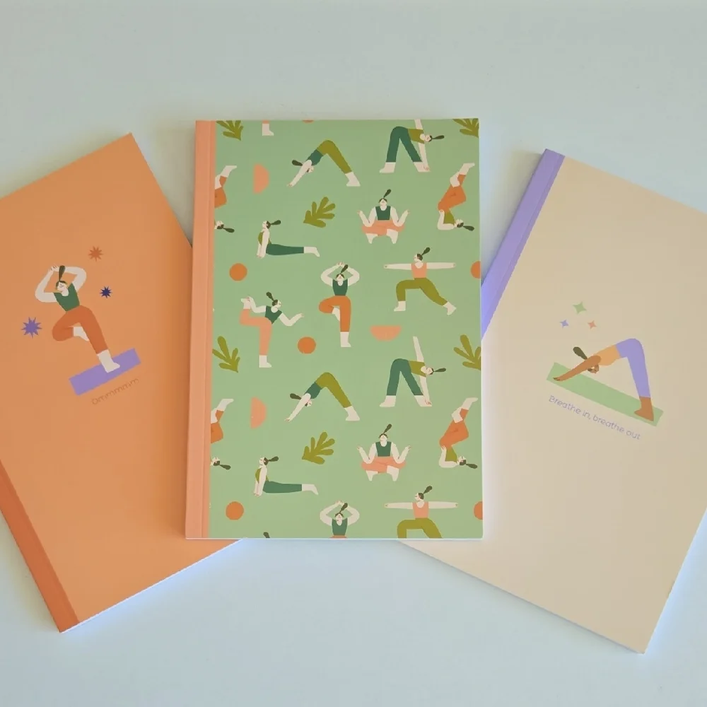 3 Yoga Journal Set